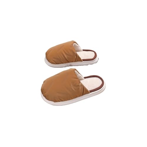 Pantoufles en coton pour hommes et femmes contre les pieds froids : isolation et confort simples