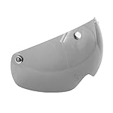 Magnetische Schutzbrille, Sonnenschutz, passend für Fahrradhelm, Objektiv, Sonnenbrille, Grau
