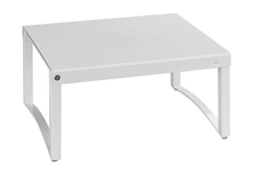 WENKO Étagère télescopique, Fer, 30-54 x 15 x 25 cm, Blanc