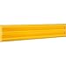 Global Industrial Steel Guard Rail, 3-Rib, 8'L, Yellow