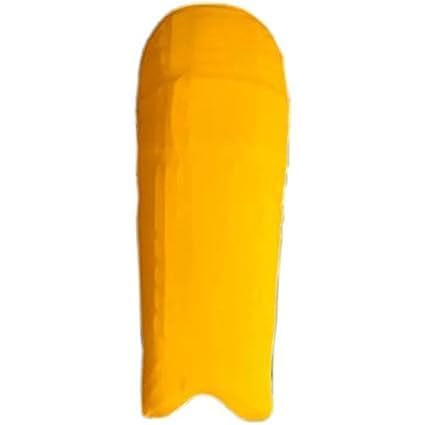 Image of Cricket Leg Guard Pad Skin - Cover /Outer Skin (1 Pair Yellow)