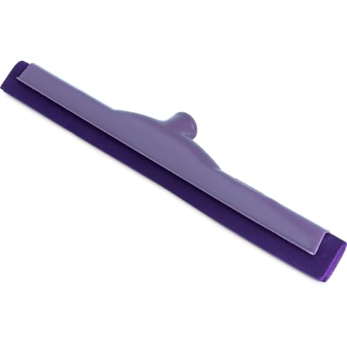 Image of SPARTA 4156768 Plastic Double Foam Squeegee, Commercial Squeegee With Durable Contruction For Cleaning, Commercial, Residential, 18 Inches, Purple, (Pack of 6)