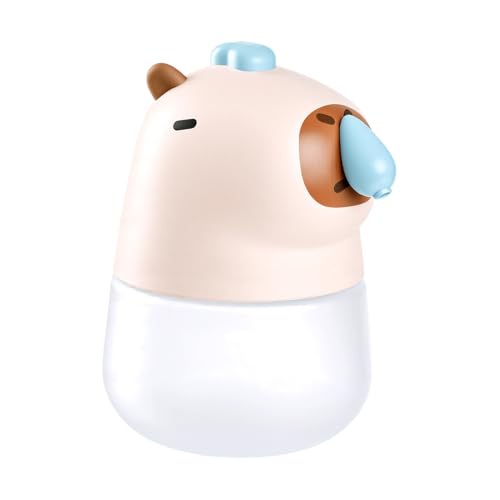 Dispensador automático de jabón sin contacto, diseño Capybara, impermeable, automático, dispensador de jabón para platos de cocina, para el hogar, dormitorio, baño, encimera de cocina