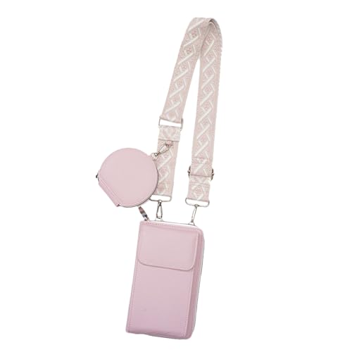 Materiale di buona qualità: sfoggia un look sofisticato con la nostra borsa per telefono da donna realizzata in buona pelle PU, garantendo una solida durata e stile. Caratterizzato da una cerniera liscia e materiale impermeabile, è perfetto per l'uso quotidiano senza compromettere l'eleganza