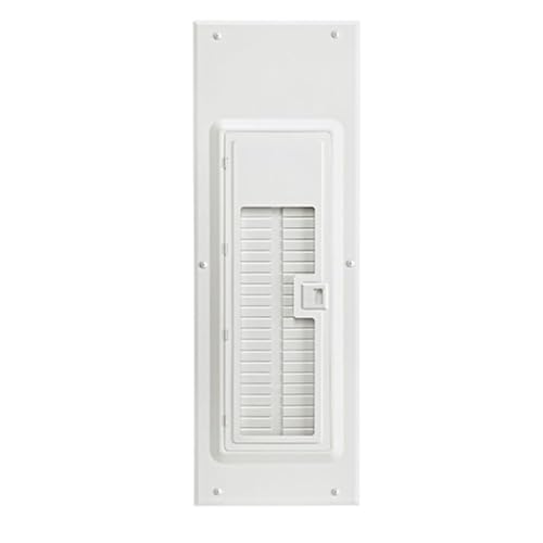 Image of Leviton 42 Space Indoor Load Center Cover and Door with Window, LDC42-W, White