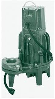 Zoeller 165-0008, Model G165, Series 160, Flow-Mate, High Head Effluent & Sump Pump, 1 HP, 460 Volts, 3 Phase, Single Seal, 1-1/2 Inch NPT Discharge, 20 ft Cord, Manual