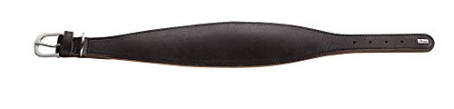 HUNTER SUPER SOFT Windhundhalsband, Leder, gepolstert, 37 (XS-S), dunkelbraun