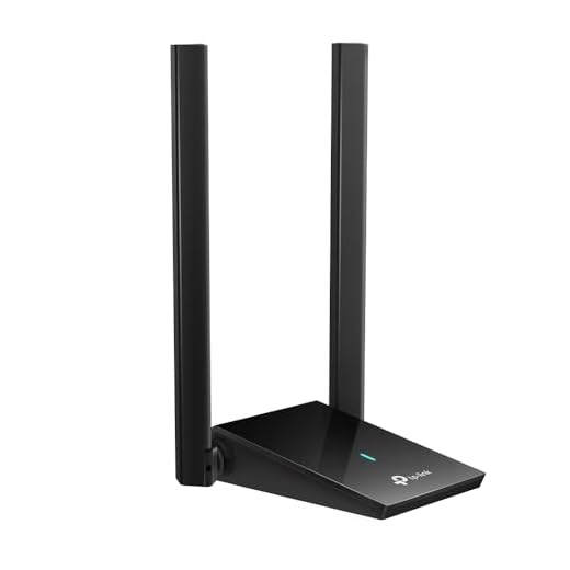 TP-Link Clé WiFi 6 Puissante AX1800 Archer TX20U Plus, Adaptateur Réseau sans Fil avec 2,4 GHz, 5 GHz, Antennes Doubles Bande 5 dBi, WPA3, Windows 11/10
