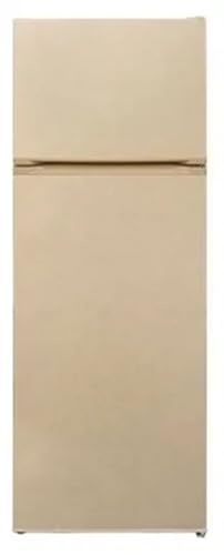 AKAI AKFR256NVT - Frigorifero doppia porta, 212 litri, statico, colore Crema Marmorizzato, Classe energetica E