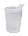Produktbild Medi-Inn Schnabelbecher Schabeltasse Trinkbecher 250 ml (Farbe: transparent, Öffnung: 8 x 4 mm)