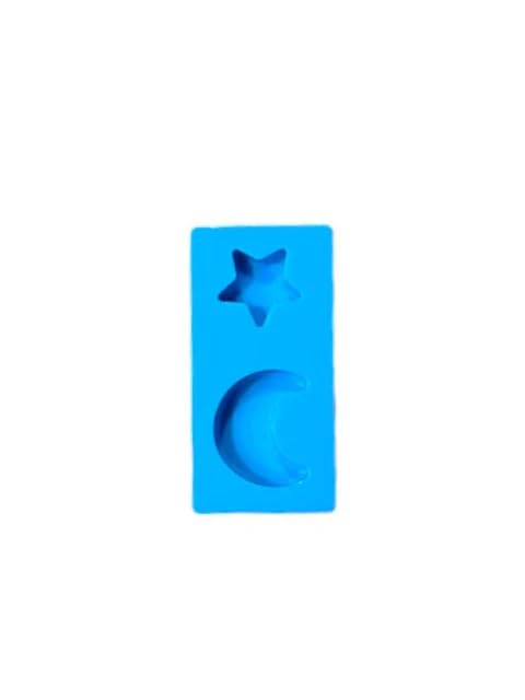 Star and Moon Silicone Resin Mould, Blue, for DIY Epoxy and UV Resin, Celestial Theme, Reusable-image-36