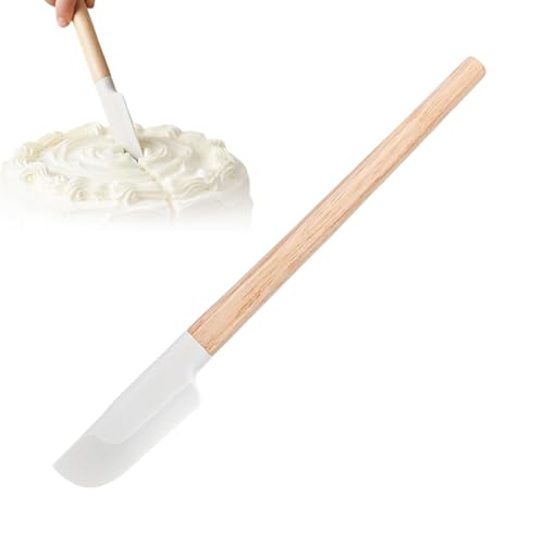 Espátula para Hornear - 23 cm Antideslizante Y Resistente Al Calor - Espátula Larga De Silicona Para Herramientas De Horneado - Para Mezclar Y Cocinar Pan Y Pastel En Hogar O Restaurante