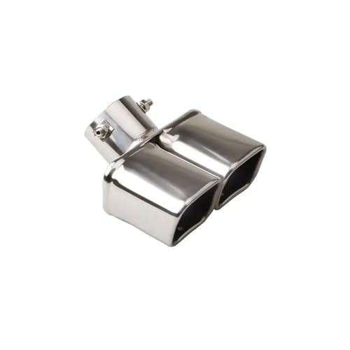 Embout d'échappement voiture en acier inoxydable 2.5 pouces