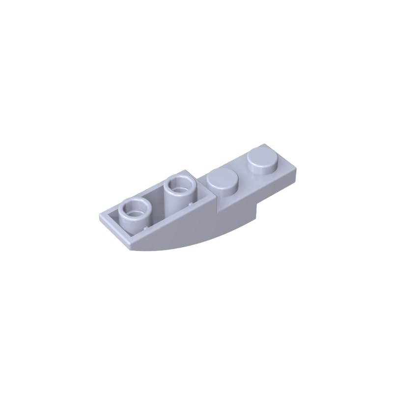 XYEIUGO 13547 Arched Brick Slope Curved 4x1 Inverted, 50 PCS โ image 1