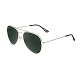Knockaround Mile Highs Polarized Aviator Sunglasses for Men & Women - UV400 Protection