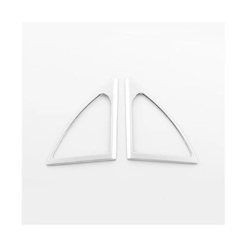 OOPUHKSY Car Interior Stickers Car Styling A-pillar Speaker Loudspeaker Horn Decoration Cover Trim Sticker Car Accessories 2pcs For Peugeot 3008 5008 2017
