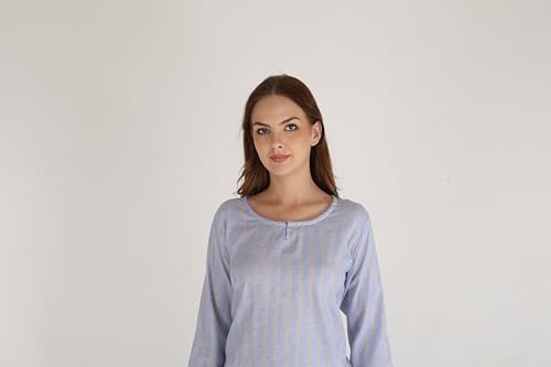 Image of Women's Cotton Straight Kurta with Pant