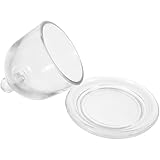 Plateau de présentation pour desserts : pratique, il permet de conserver et de présenter vos desserts avec élégance, tout en préservant leur hygiène. comprend un plat à gâteau et une cloche