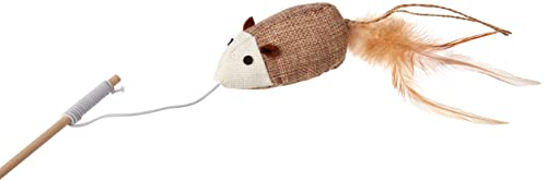Miniatura 2 de Arquivet - Caña Para Gatos Para Jugar - Ratón - Gama Natural
