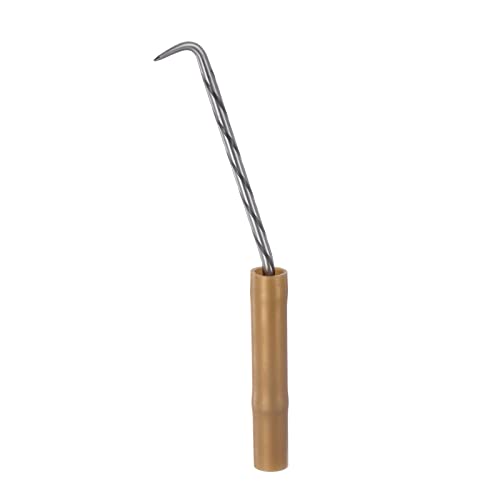 Harfington 9.84" Manual Handheld Rebar Tie Wire Tools Pull Tie Wire Twisting Tools, Pull Tie Wire Twisting Fence Chrome Plated Sus201 Steel Concrete Tools For Recoil And Twisting Action #TOP5