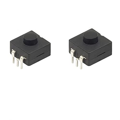 Micro interrupteur poussoir 12x12mm haute sensibilité pour lampe de poche - 2