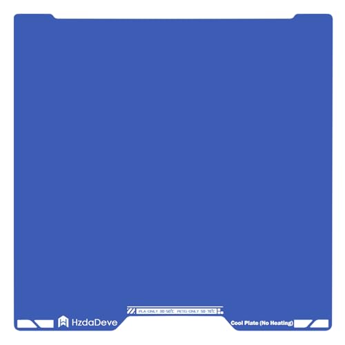 HzdaDeve Upgraded Cool Plate for H2D Combo/H2S Combo Low Temperature Cold Build Plate 355x346.5MM Double Sided Smooth Bo