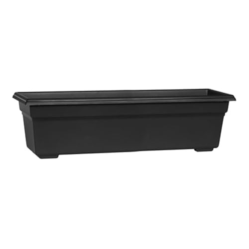 Novelty 16308 Countryside Flower Box, Black - 30 inch