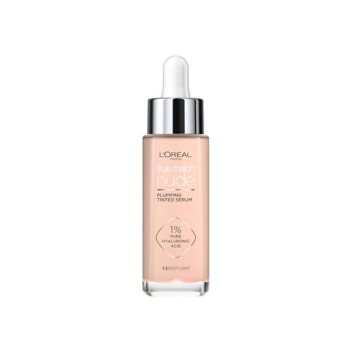 L'Oréal Paris True Match Tinted Serum Foundation, 1% Hyaluronic Acid, Hydrating Formula - Image 2