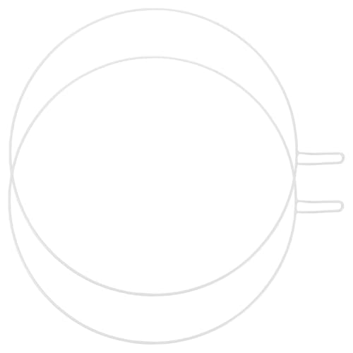 GRIRIW 2Pcs Crib Canopy Hoop Bracket for Netting Support Crib Bed Accessories for Safe Sleeping Space Lightweight Easy to Install Fit for Cribs