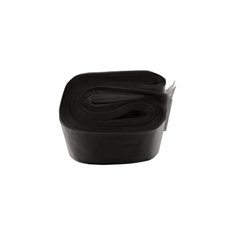 HuoHuo 100PCS Clip Cord Sleeves,Box Plastic Clip Cord Sleeves black,Disposable Hygiene Clip Cord Covers,One Box of 100PCS Plastic black Clip Cord Sleeves,Machine Bags(Black) Cover