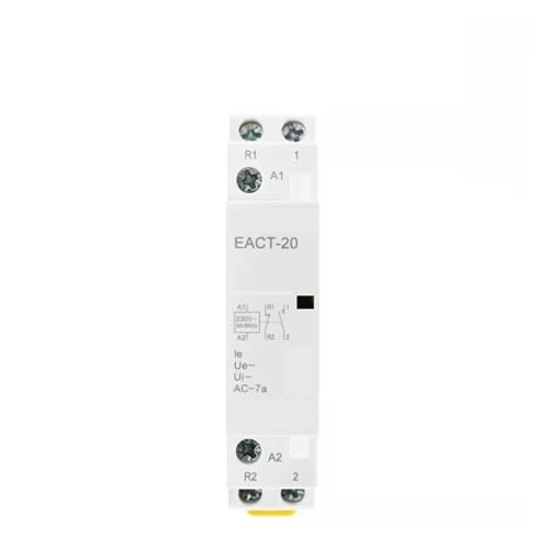 Contacteur monophasé 16A 2P 1NO1NC pour résoudre les coupures de surcharge tableau