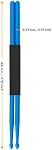 MUKCHAP Drum Sticks,10 Pairs 5A Nylon Drumsticks for Drum Set Light Durable Plastic Exercise Non-slip Handles Drum Sticks for Adults Musical Instrument Percussion Accessories,5 colors
