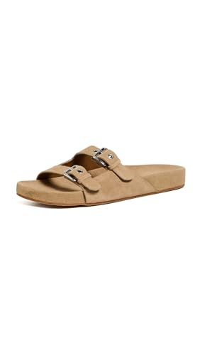 Madewell Womens Cambria Molded Footbed Sandals Field Khaki 10 Medium US
