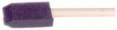 X 2 5/8" Foam Applicator Brush With Wood Handle [Set of 50]