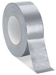 Duct Tape 975 Supply, Professional Grade, Silver Color, 1.89 inches x 60 Yards, Tear by Hand Design, No Residue, All Weather, USA Seller (1 Roll)