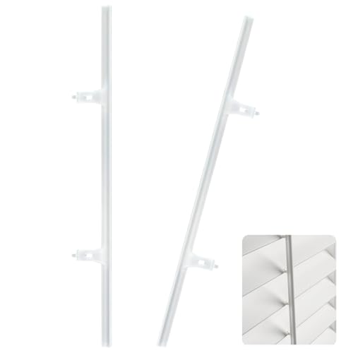 Qty 20. Shutter Vane Repair Slider Connector Shutter Tilt Rod Connectors Replacement for Blinds Plantation/Hunter Douglas Shutter Window Shutter Repair Parts (2 Connect 3.25 Center Spacing)