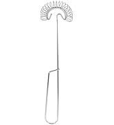 Kichvoe Hand Egg Whisk Stainless steel Egg Manual Wire Whisk Stirrer Egg Spiral Whisks Milk Egg F...