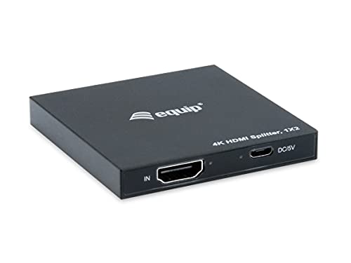 EQUIP Conectividad Splitter Hdmi 1.4 Traslim 2 Puertos