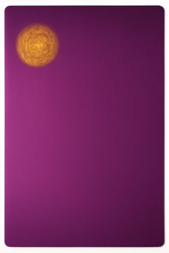 Original Tesla Purple Plate, Handmade Decorative Energy Harmonizing Ornament, Violet Ray Treated