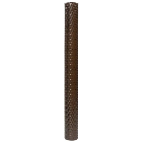 Brise-vue balcon en polyrotin marron pour créer un cocon