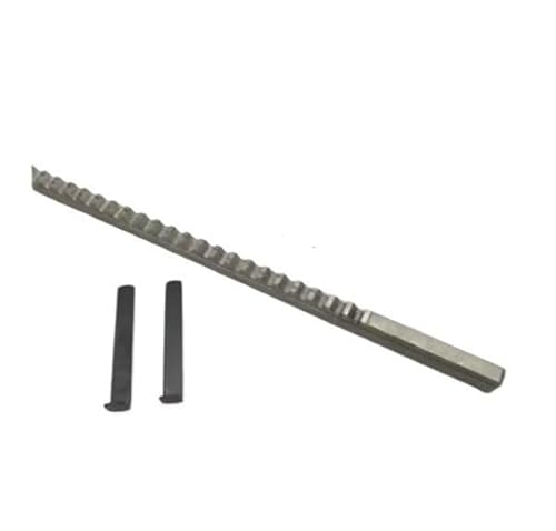 Casetlong 1 jeu de fraises à rainurer à clavette de type poussoir C 5/16 taille 5/16 HSS à cannelures développantes CNC