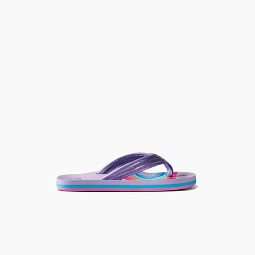 Image of REEF Girls Kids Ahi Beach Flip Flop, Soft Cushion Footbed, Water Friendly