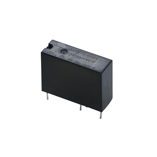 Relé AC5N-S de 12V con 4 pines y capacidad de 5A para control automático