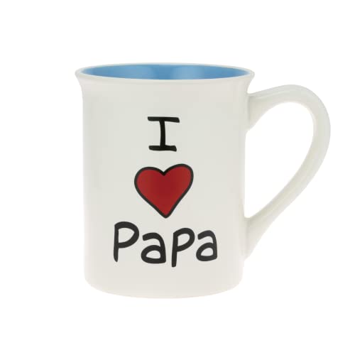 I Heart Papa Stoneware Mug