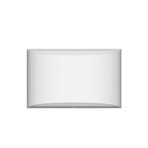 Aipsun Aluminum Modern Indoor LED Wall Sconce Hardwired Interior Wall Lights Set of 2 Up and Down Wall Mount Light for Living Room Bedroom Hallway Corridor Warm White 3000K(with G9 Bulbs)