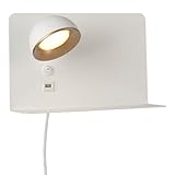 LÚZETE - Aplique DE Pared LED 5W 4000K Blanco OCÉANE