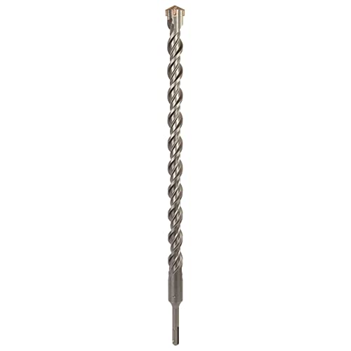Sabre Tools 1 Inch x 18 Inch SDS Plus Rotary Hammer Drill Bit, Carbide Tipped for Brick, Stone, and Concrete (1" x 16" x 18")