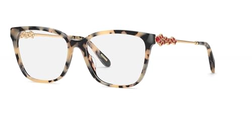 Chopard VCH361S 0D7B Tartaruga Bianco/Nero Lucido Eyewear Woman Acetate, Square, 55