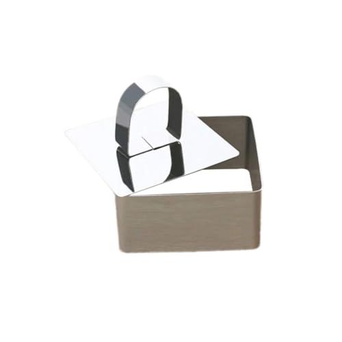 Amosfun Para Postres Con Elevador Aro Para Tartas Inoxidable y Confiable Decoración Para Pastelería