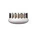 Remington Shine Therapy Hair Straightener Thermal Brush - Ceramic Infusion Technology, Argan Oil & Keratin Infused, One Pass Hair Straightener Brush with 7 Precision Heat Settings, Cool Tip Bristles
